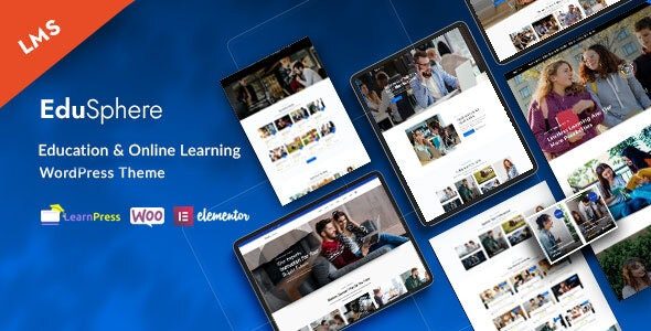 EduSphere Education Online Learning WordPress Theme