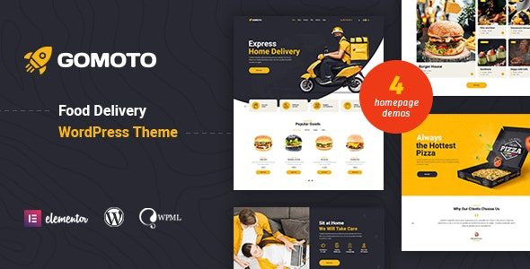 Food Delivery & Medical Supplies WordPress Theme