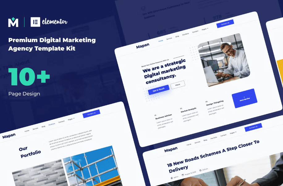 Mapan – Digital Marketing Template Kits