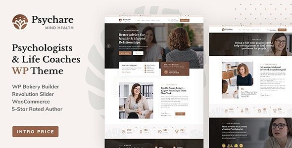 WordPress Theme for Psychologists Life Coaches