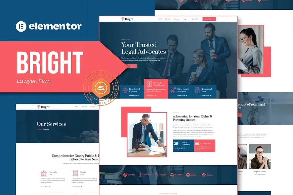 bright lawyer and firm elementor template kit 65142c3dad0ef