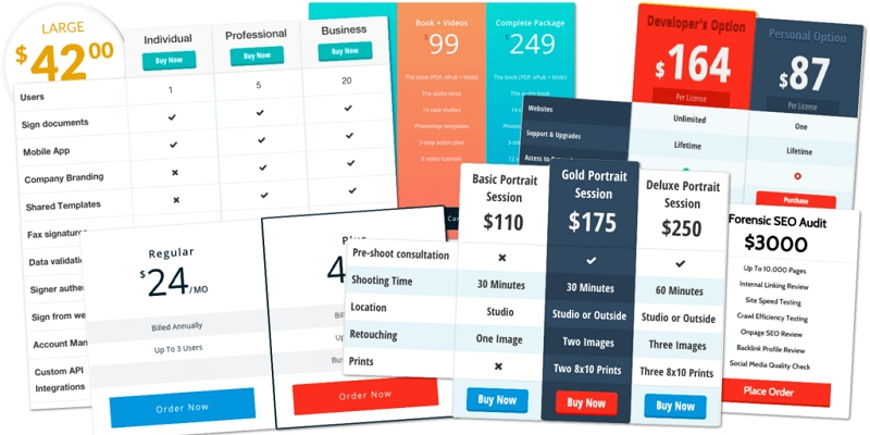 easy pricing tables premium agency by fatcatapps 3 2 4 650e79925e068