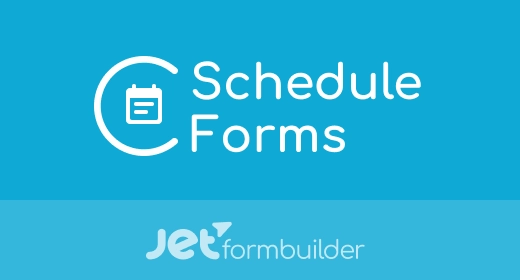 JetFormBuilder Schedule Forms Addon [JetPlugins by Crocoblock]