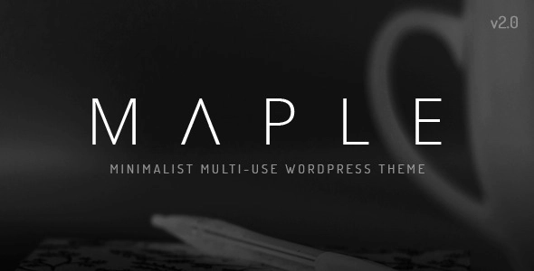 maple clean minimal multi purpose wordpress theme 5 2 650ae086932b6