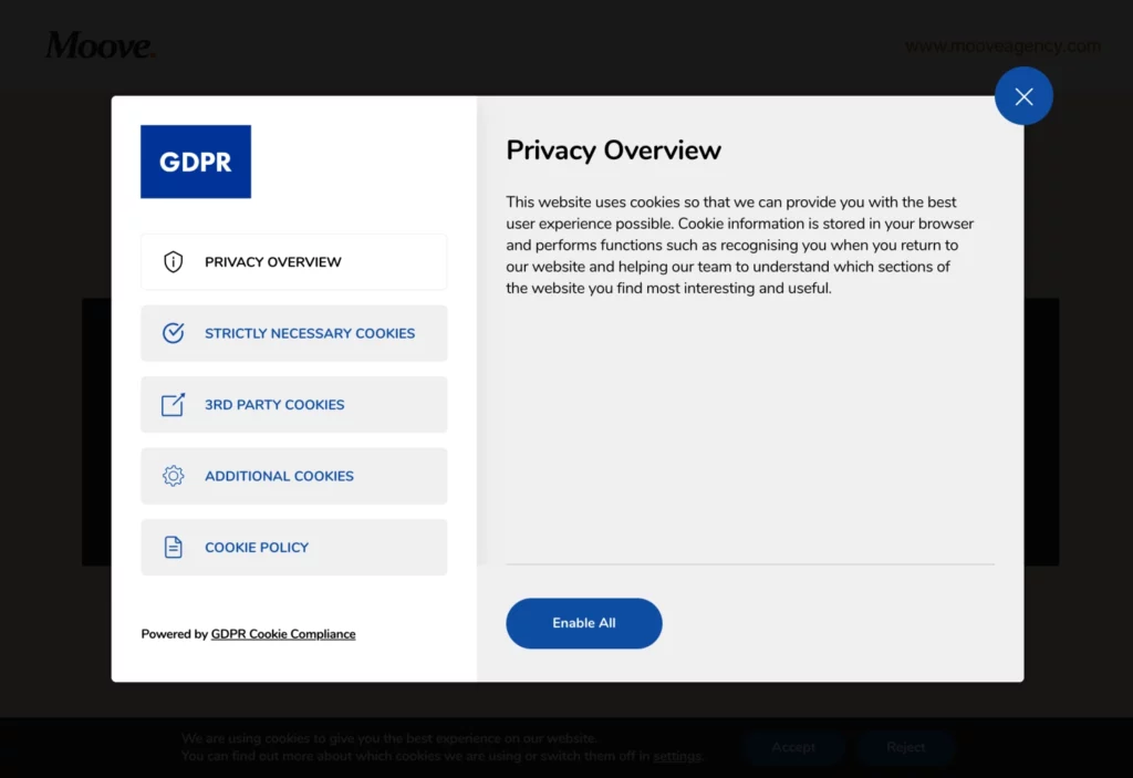 Moove GDPR Cookie Compliance Pro 4.12.3