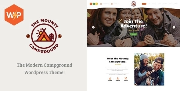 the mounty hiking campground children camping wordpress theme 1 2 5 650addfb16641