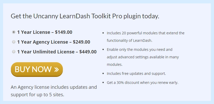 Uncanny LearnDash Toolkit Pro