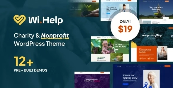 WiHelp – Nonprofit Charity WordPress Theme