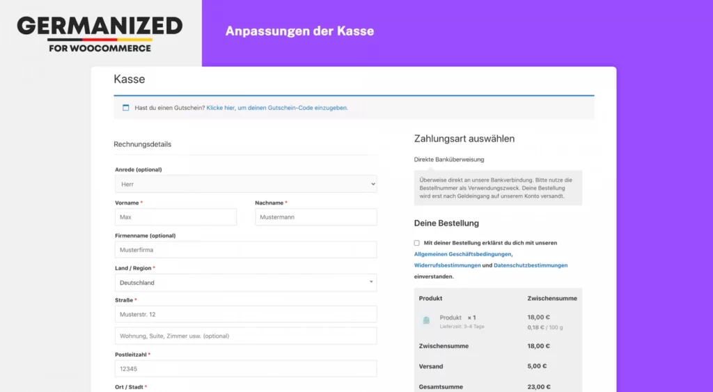 WooCommerce Germanized 3.6.3