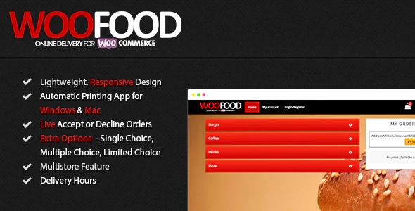 woofood food ordering delivery pickup plugin for woocommerce automatic order printing 2 6 5 650e31369f149