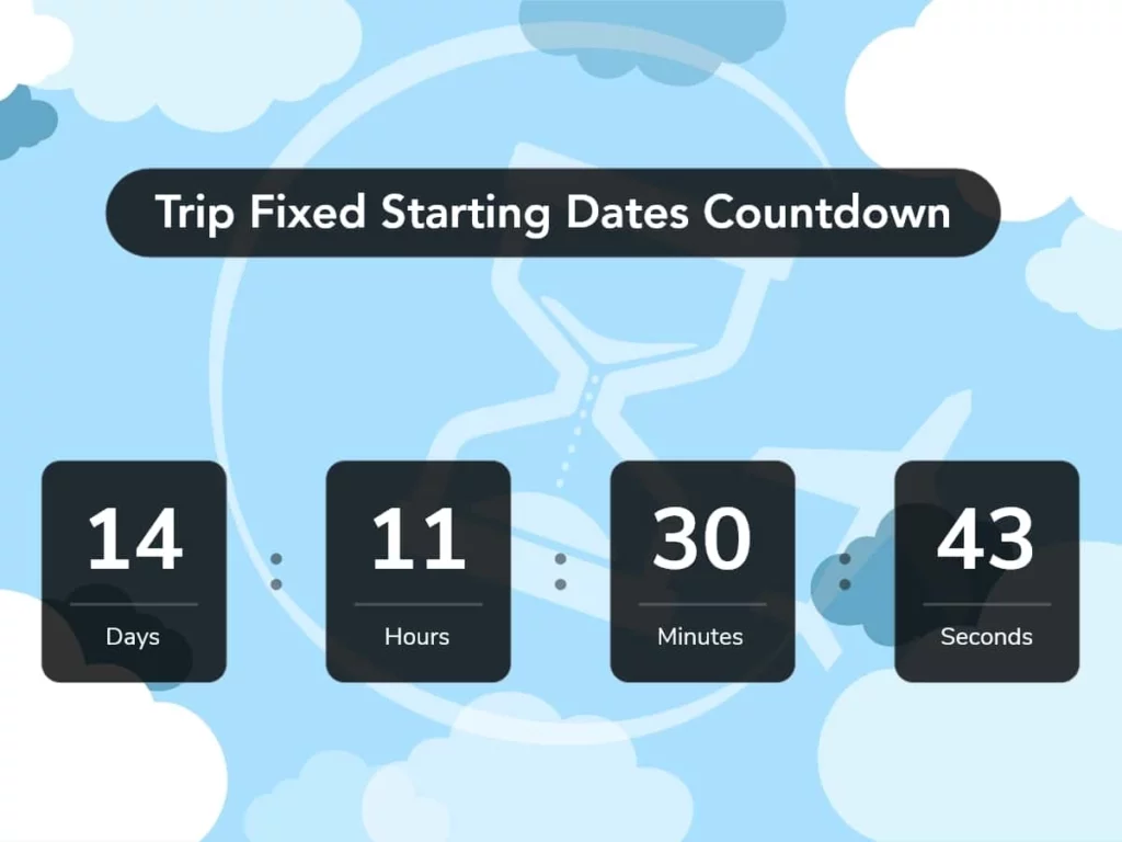 WP Travel Engine – Trip Fixed Starting Dates Countdown 2.1.0