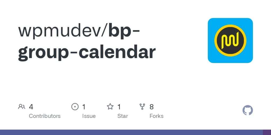 WPMU DEV BuddyPress Group Calendar 1.4.9
