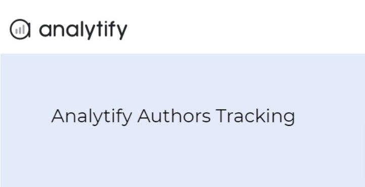 Analytify Authors Trackin