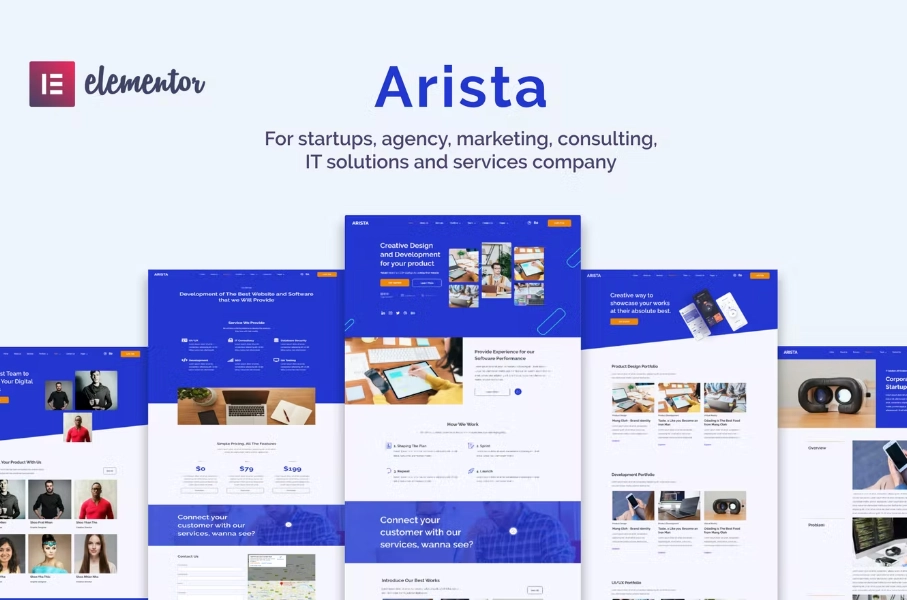 Arista – Multipurpose Business Elementor Template Kit