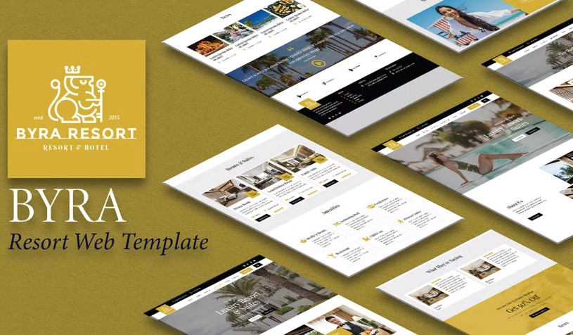 Byra – Hotel & Resort Elementor Template Kit