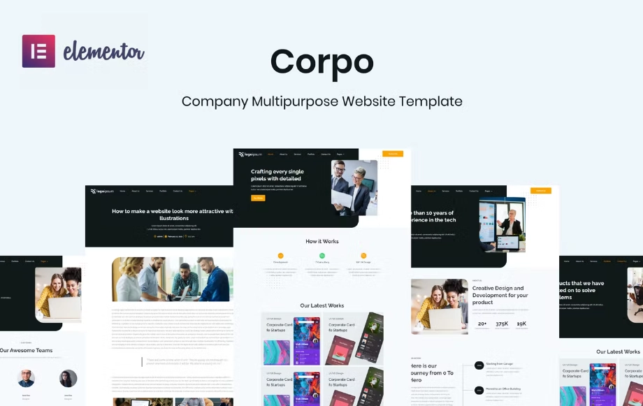 Corpo – Corporate Business Elementor Template Kit