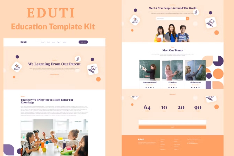 Eduti – Education Elementor Template Kit