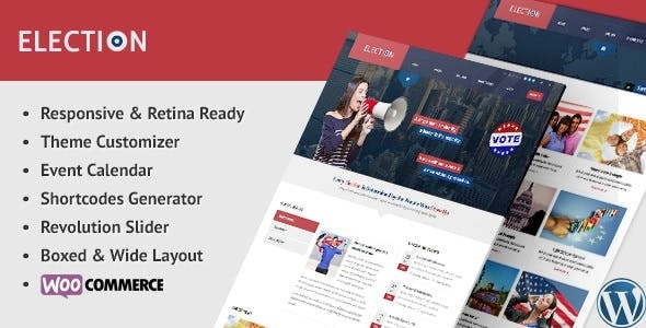 Election – Political WordPress Theme