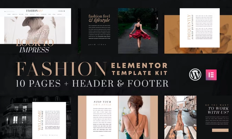 Fashion Art – WooCommerce Elementor Template Kit