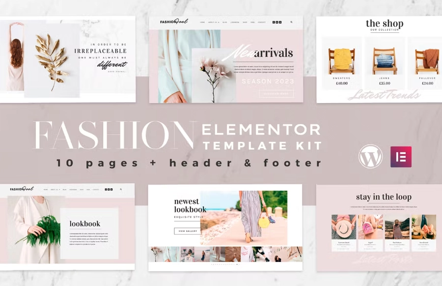 Fashion Feel – WooCommerce Elementor Template Kit