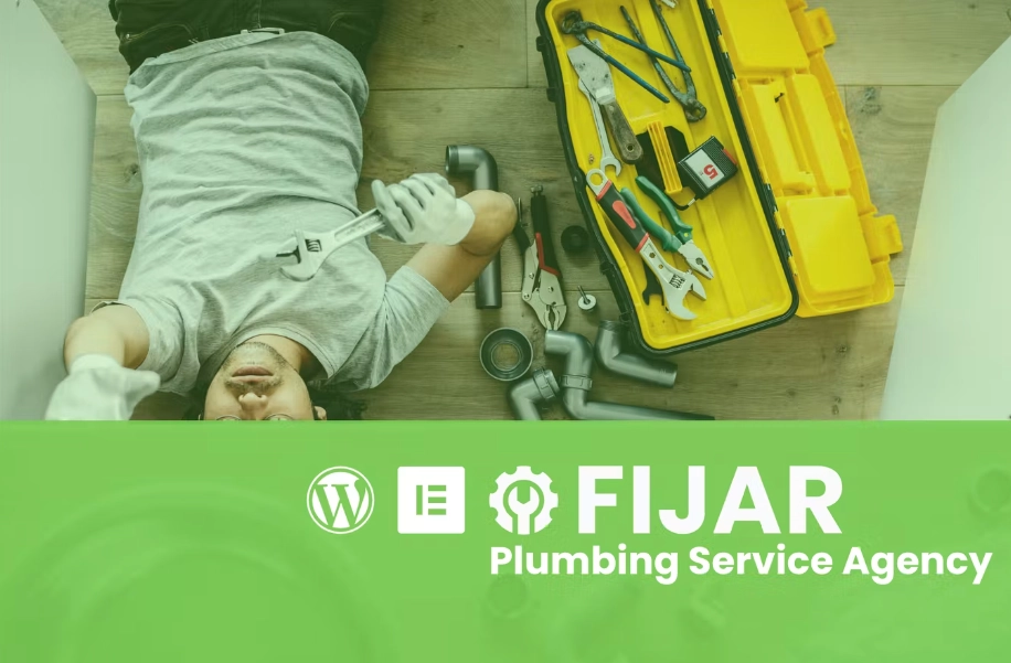 Fijar – Plumbing Service Elementor Template Kit