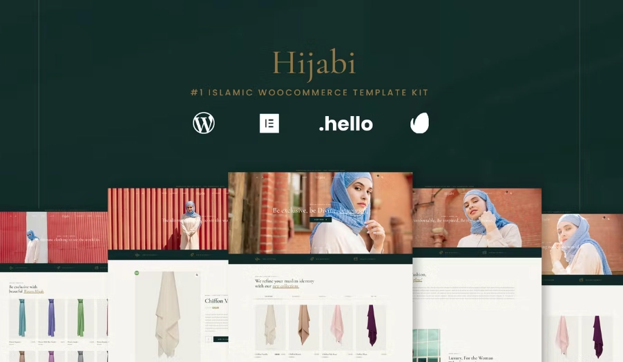 Hijabi – Muslim Shop Woocommerce Elementor Template Kit