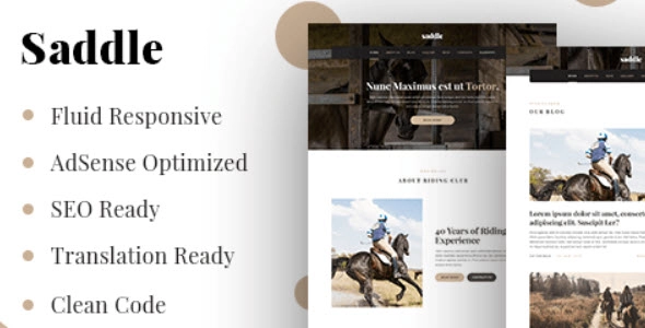 MyThemeShop Saddle WordPress Theme