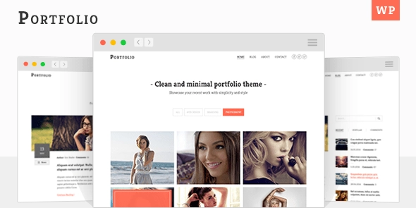 Portfolio – Minimal Portfolio WordPress Theme