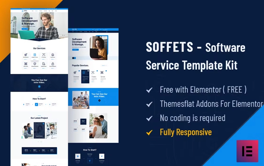 Soffets – Software & IT Service Elementor Template Kit