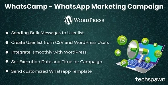 WhatsCamp – WhatsApp Marketing Campaign for WordPress