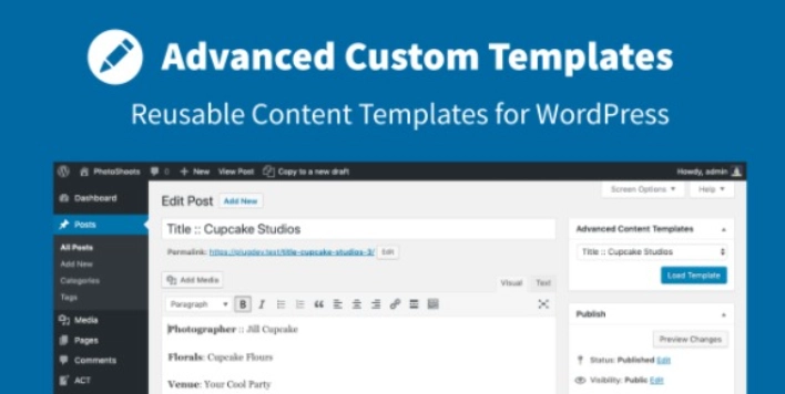 advanced custom templates 3 0 content templates for wordpress 3 0 651c86b8300ad