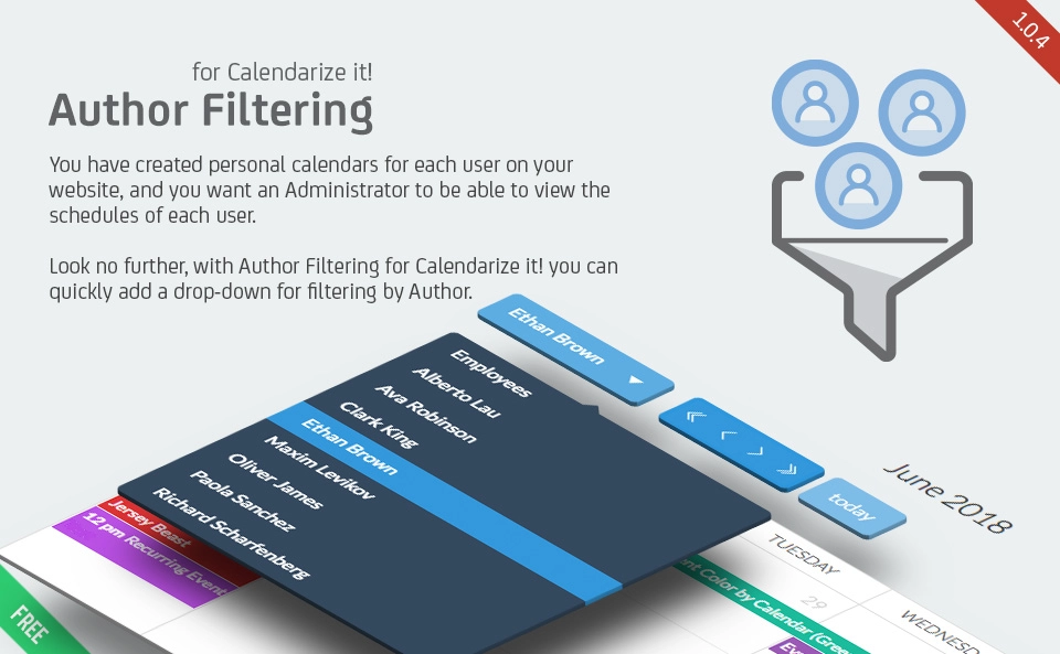 author filtering for calendarize it 1 0 4 83897 651c884fd75f8
