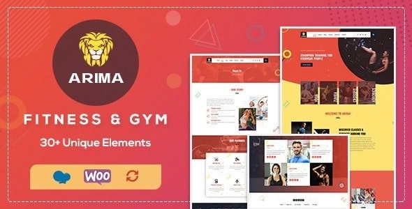 Arima – Fitness Club WordPress Theme 1.7