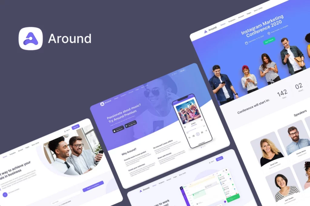 Around – Multipurpose Business WordPress Theme 1.0.4