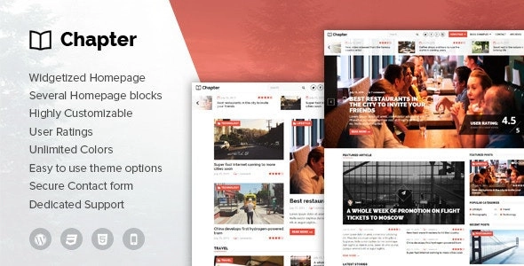 Chapter – WordPress Magazine Theme 1.8