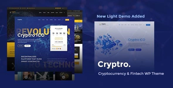 Cryptro – Cryptocurrency, Blockchain , Bitcoin & Financial Technology 1.3.2