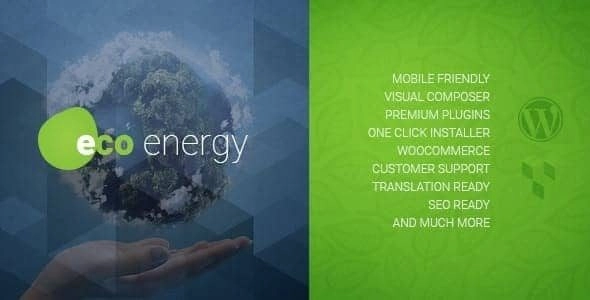 ECO Energy | Ecology & Alternative Power Company WordPress Theme