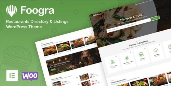 Foogra – Restaurants Directory & Listings WordPress Theme 1.0.14