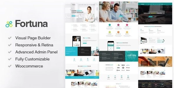 Fortuna – Responsive Multi-Purpose WordPress Theme 3.2.0