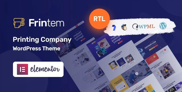 Frintem – Printing Company WordPress Theme 1.0.4