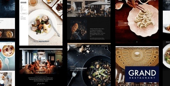 Grand Restaurant | Restaurant WordPress for Restaurant 6.7.11