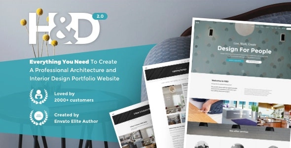 H&D – Interior Design WordPress Theme 1.2.4