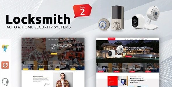 Locksmith – Security Systems WordPress Theme 3.5