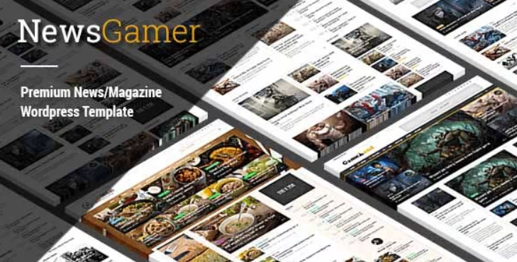 News Gamer – A Newspaper Publishing Theme | News / Editorial 3.1