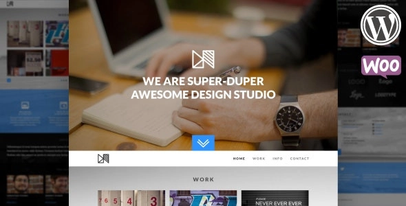 Nonus Parallax WordPress Portfolio 4.0