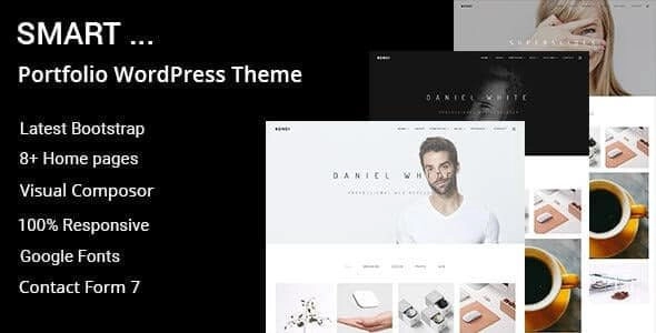 Smart – Minimal Portfolio WordPress Theme 1