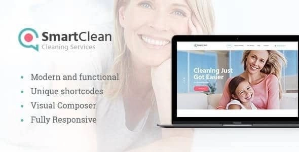 SmartClean | Housekeeping, Washing & Cleaning Company WordPress Theme 1.1.1