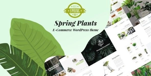 Spring Plants – Gardening & Houseplants WordPress Theme 2.9