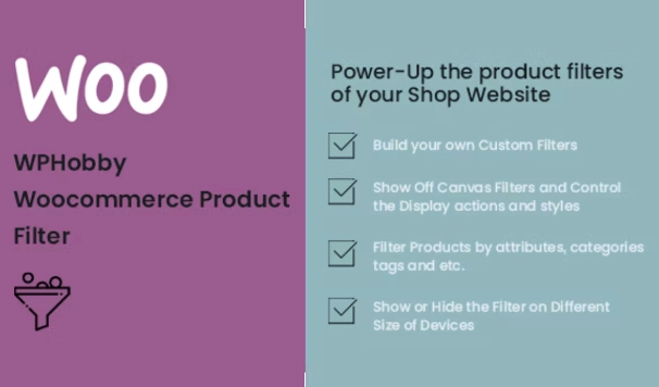 Advanced WooCommerce Product Filter 1.0.1