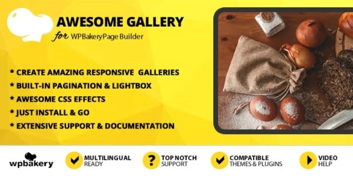 Awesome Gallery Addon for WPBakery Page Builder 2.2.3